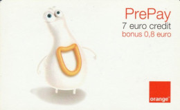 PREPAID PHONE CARD ROMANIA-ORANGE (PK754 - Romania