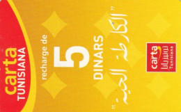 PREPAID PHONE CARD TUNISIA (PK1990 - Tunesië