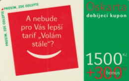 PREPAID PHONE CARD REPUBBLICA CECA  (PK2215 - Tschechische Rep.