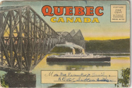 Souvenir Folder Of Quebec, Quebec. - Québec - La Cité