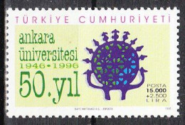 (3100) TURKEY 50th ANNIVERSARY OF ANKARA UNIVERSITY MNH** - Nuevos