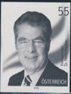 AUSTRIA(2008) Heinz Fischer. Black Print. - Probe- Und Nachdrucke