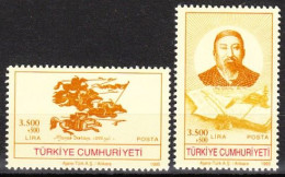 (3044-45)  VALUES OF THE TURKISH WORLD MNH** - Ongebruikt