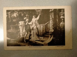 Cartolina Lucia Di Lammermoor  MUSICA L. Crosio FP VG 1916 - Opéra