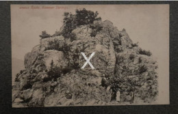 FAMOUS ROCKS HANMER SPRINGS OLD B/W POSTCARD CANTERBURY REGION NEW ZEALAND - Nouvelle-Zélande