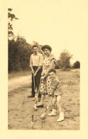 CROQUET * Le Jeu De Croquet * Jeux D'enfants * Homme Femme * Photo Ancienne 15x10cm - Sonstige & Ohne Zuordnung