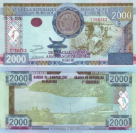 BURUNDI 2,000 Francs 1.12.2008 P 47 UNC - Burundi