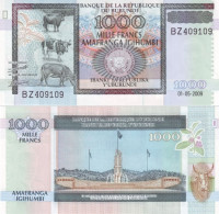 BURUNDI 1,000 Francs 1.5.2009 P 46 UNC - Burundi