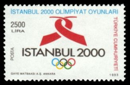 (2999) TURKEY ISTANBUL 2000 OLYMPIC GAMES INTRODUCTORY STAMPS MNH** - Nuovi