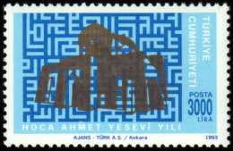 (2993) TURKEY HODJA AHMET YESEVI IS YEAR MNH** - Neufs