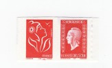 Paire Du Carnet Marianne De Dulac YT P3841 Ou P66. Pas Courant, Voir Le Scan. Cote YT : 6 €. - Unused Stamps