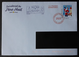 PAP "PERE NOEL 2022" ENVELOPPE NON OUVERTE - MONTIMBRAMOI - Covers & Documents