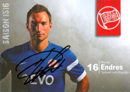 Daniel Endres Kickers Offenbach 15-16 Offenbacher FC Bayern Alzenau FSV Frankfurt Eintracht Autogrammkarte Deutschland - Authographs