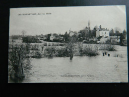 LES INONDATIONS  ( FEVRIER 1904 )      SAINT SEBASTIEN PRES NANTES - Saint-Sébastien-sur-Loire