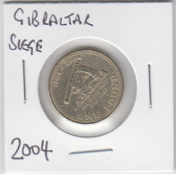 Gibraltar One Pound Coin Gibraltar 2004 'Siege' Circulated - Gibraltar