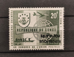 Belgian Congo - Katanga - Local Overprint  - Inverted - Stanleyville - 10 - MNH - Katanga