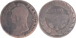 France - 5 Centimes Dupré - An 6 - Paris (A) - 17-177 - 1795-1799 Direktorium