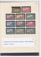 ÄGYPTEN - EGYPT- EGYPTIAN -  LUFTPOST - FLUGPOST- AIR MAIL - POSTE AERIENNE - FLUGZEUG - Used Stamps