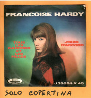SOLO COPERTINA - 7" - FRANCOISE HARDY - Tous Le Garcons Et Les Filles - VG+  ITA - Other & Unclassified