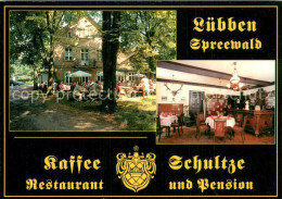 73756507 Luebben Spreewald Kaffee Schultze Restaurant U. PEnsion Luebben Spreewa - Lübben (Spreewald)