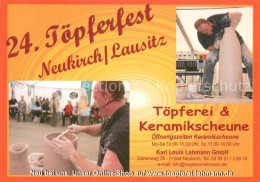 73756331 Neukirch Lausitz Toepferei U. Keramikschule Anlass-Karte Neukirch Lausi - Neukirch (Lausitz)