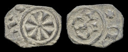 Italy Manfredonia Manfredi AE Denaro - Feudal Coins