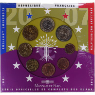 France, Monnaie De Paris, Euro Set. BU., 2007, FDC - France