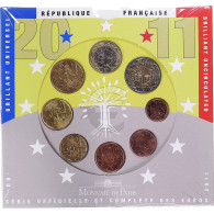 France, Monnaie De Paris, Euro-Set, 2011, BU, FDC - France