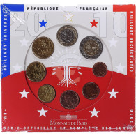 France, Monnaie De Paris, 1 Cent To 2 Euro, 2010, Paris, Set, FDC - France