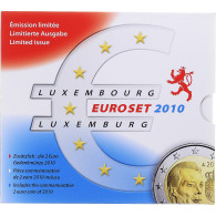 Luxembourg, Euro-Set, 2010, LUXEMBOURG 2010 Dont 2x2 Euro Commémo - Série - Luxemburg