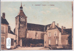 CARISEY- L EGLISE ET LE MONUMENT AUX MORTS- - Autres & Non Classés