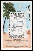 BIOT 1990 - Mi-Nr. Block 3 ** - MNH - 25 Jahre BIOT - Britisches Territorium Im Indischen Ozean