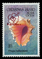 Weihnachtsinsel 1992 - Mi-Nr. 373 ** - MNH - Meeresschnecken / Marine Snails - Christmas Island