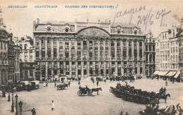 BELGIQUE - Bruxelles - Grand'place - Maisons Des Corporations - Carte Postale Ancienne - Plazas