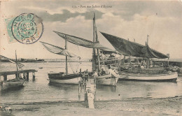 FRANCE - Hyères - Vue Sur Le Port Des Salins D'Hyères - Carte Postale Ancienne - Hyeres