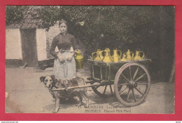 Bruxelles - Laitère Flamande / Flemish Milk Maid ( Voir Verso ) - Straßenhandel Und Kleingewerbe