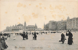 BELGIQUE - Ostende - Le Kursaal Et La Plage - Carte Postale Ancienne - Oostende