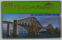 UK - Great Britain - Landis & Gyr - Forth Rail Bridge Centenary 1890-1990 - Specimen - 20 Units - R - BT Advertising Issues