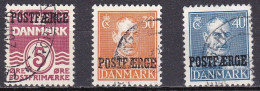 DK215 – DENMARK – 1938-70 – SMALL LOT – Y&T # 254-301/2 USED 4,15 € - Pacchi Postali