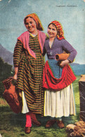 ITALIE - Sicilia - Costumi Siciliani - Colorisé - Costumes Traditionnels - Carte Postale Ancienne - Other & Unclassified