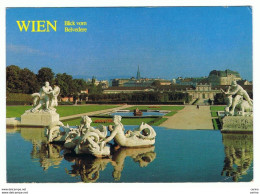 WIEN:  BLICK  VOM  BELVEDERE  -  BIEGEWINKEL  -  NACH  ITALIEN  -  GROSSFORMAT - Belvédère