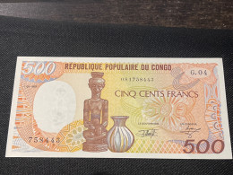 Perfect +++ Republique Populaire Du Congo 500 Franc Banque Des états De L’afrique Centrale  1991 - Republic Of Congo (Congo-Brazzaville)