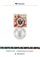 PLZ 44 Czech Republic 500 Yrs. Of Town Of Valec 2014 Coat Of Arms Hologram - Sonstige & Ohne Zuordnung
