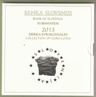 COFFRET EUROS SLOVENIE 2013 NEUF FDC - 10 MONNAIES - Slovenië