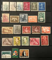 Lot De 24 Timbres Oblitérés Portugal 1950 / 1958 - Oblitérés