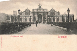 BELGIQUE - Bruxelles - Vue Générale De La Gare Du Midi - Carte Postale Ancienne - Transport (rail) - Stations