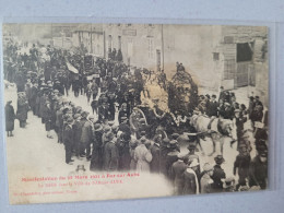 Bar Sur Aube , Manifestation 1921 , Défilé - Bar-sur-Aube