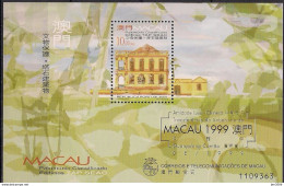 1999 Macao  Scott  1000   A 190 Mi. Bl 68I **MNH Gebäude Im Tap-Seac-Bezirk - Blocs-feuillets