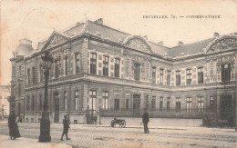 BELGIQUE - Bruxelles - Vue Générale Du Conservatoire - Carte Postale Ancienne - Bar, Alberghi, Ristoranti