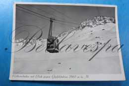 Brienz Suisse Rothornbahn Mit Blick Gegen Gipfelstation 2860 M.ü M. Luftsellbahn Parpaner Rothorn Lenzerheide 1964 - Brienz